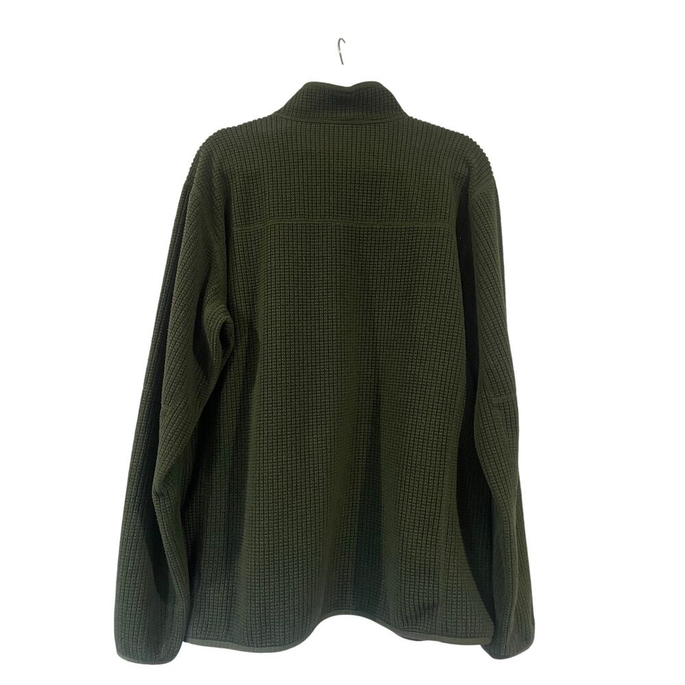 Mountain Hardwear Explore Fleece Half Zip Olive Green Men's XL - Picture 4 of 6